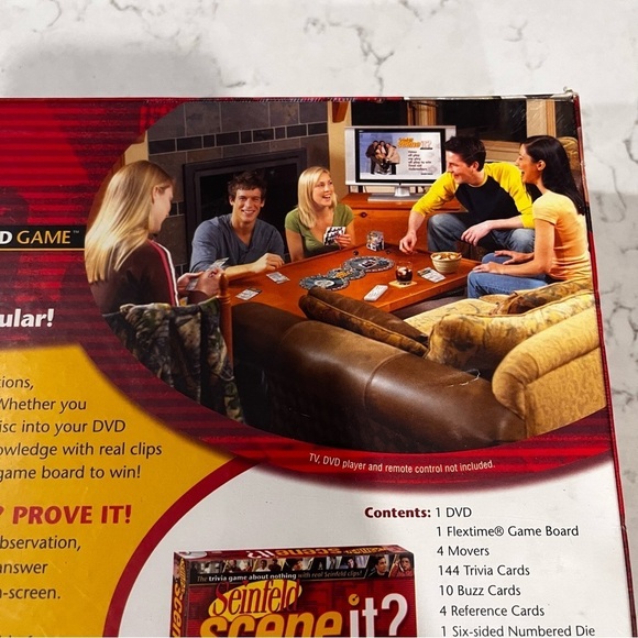 SEINFELD Scene It DVD Sealed Board Game 2008 Mattel - Picture 12 of 14